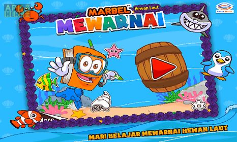 Marbel Mewarnai Hewan Laut Android Free Download Apk Gambar Animasi